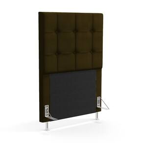 Cabeceira para Cama de Solteiro Soraya 90 Tecido Veludo