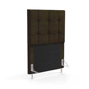 Cabeceira para Cama de Solteiro Soraya 90 Tecido Sued