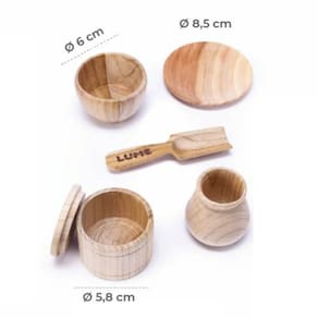 Kit de Potinhos Infantil Montessori