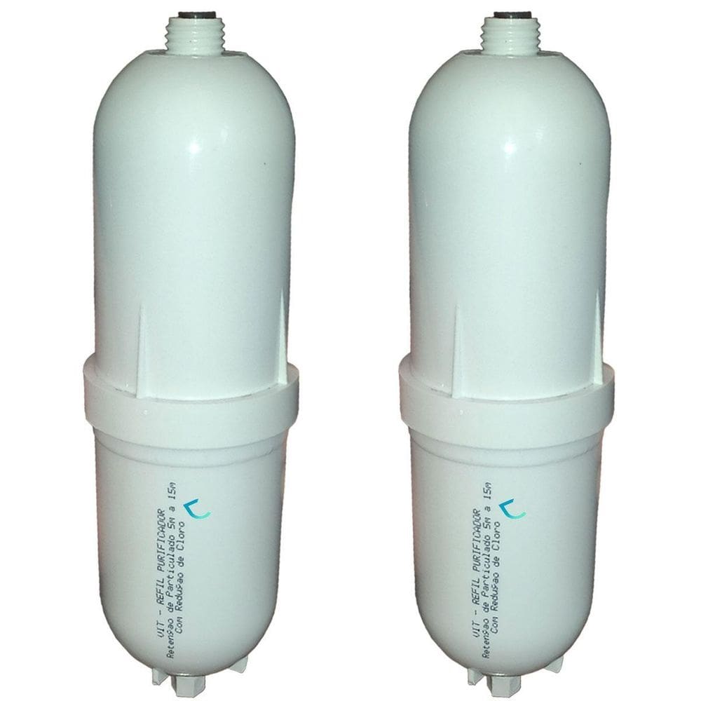 Kit 2 Filtro Refil Compatível Soft Everest 2Em1 Purificador