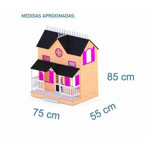 Kit Casa Bonecas Decorativa Com Móveis Lian Eco E+C - Darama