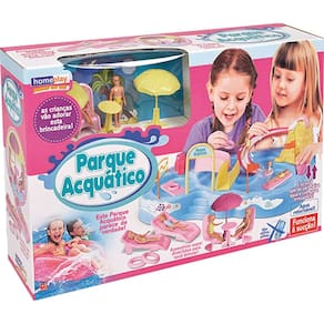 Cenário temático playset Parque Acquatico Homeplay