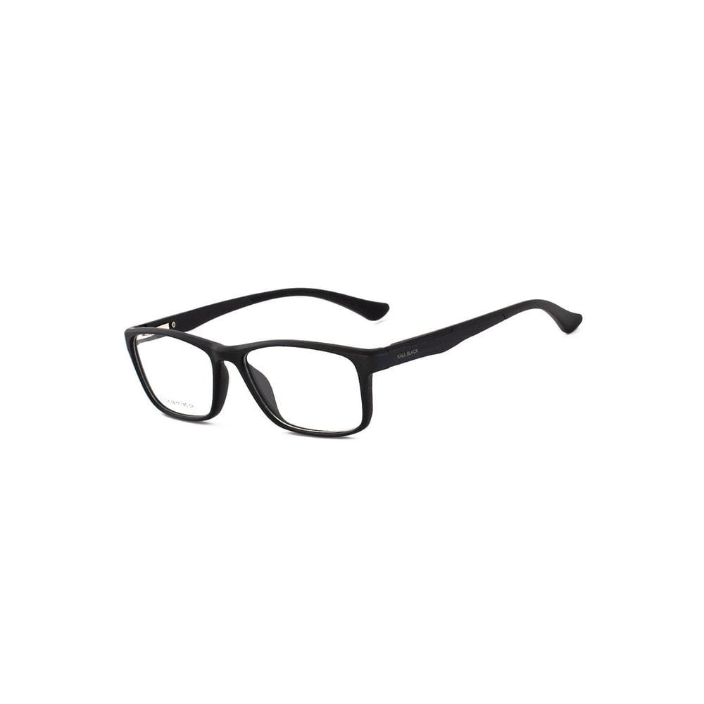 Óculos Armação Masculino Kallblack Am1026 Preto Grafite
