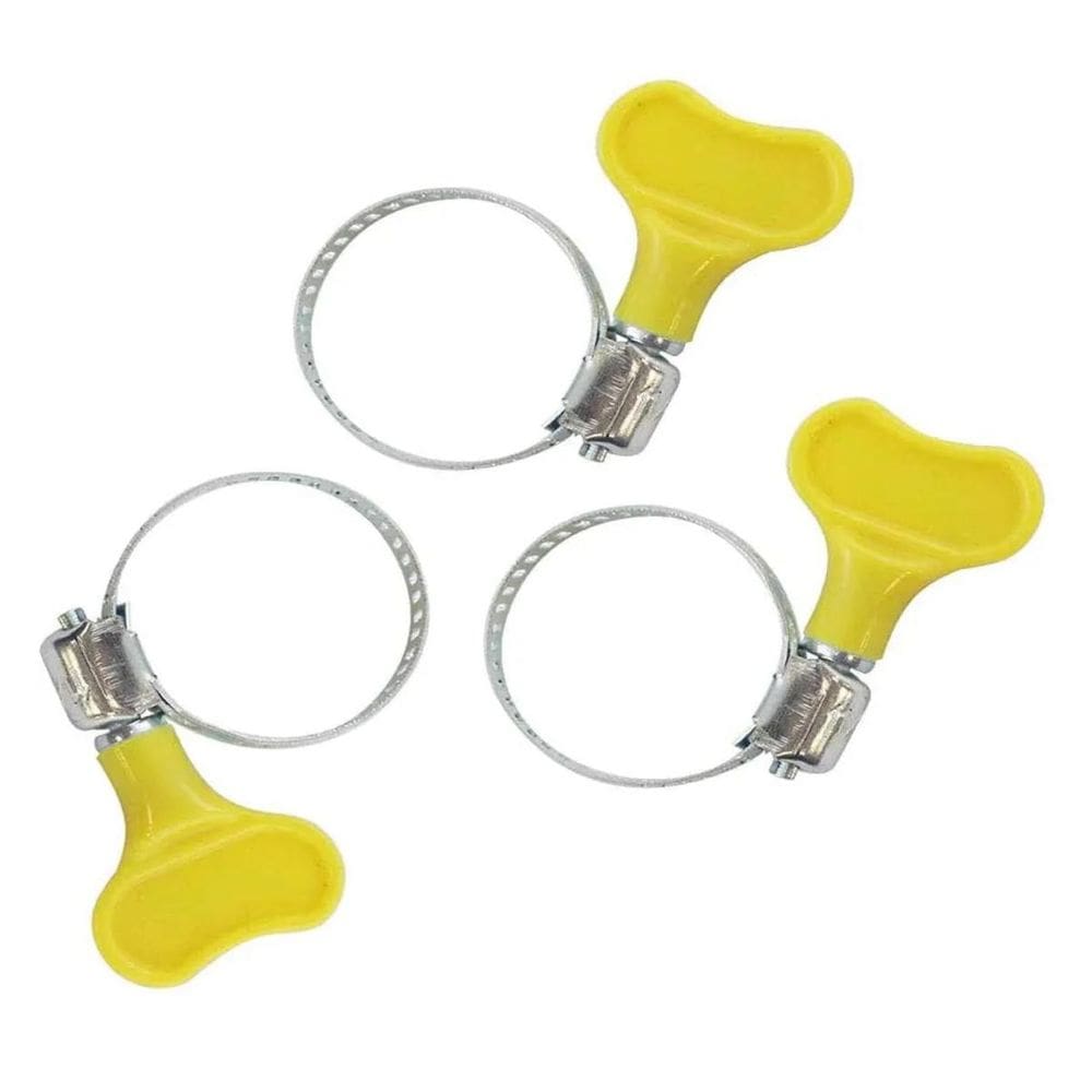 3 Peças Abraçadeiras Borboleta Multiuso Ajustável Até 25Mm