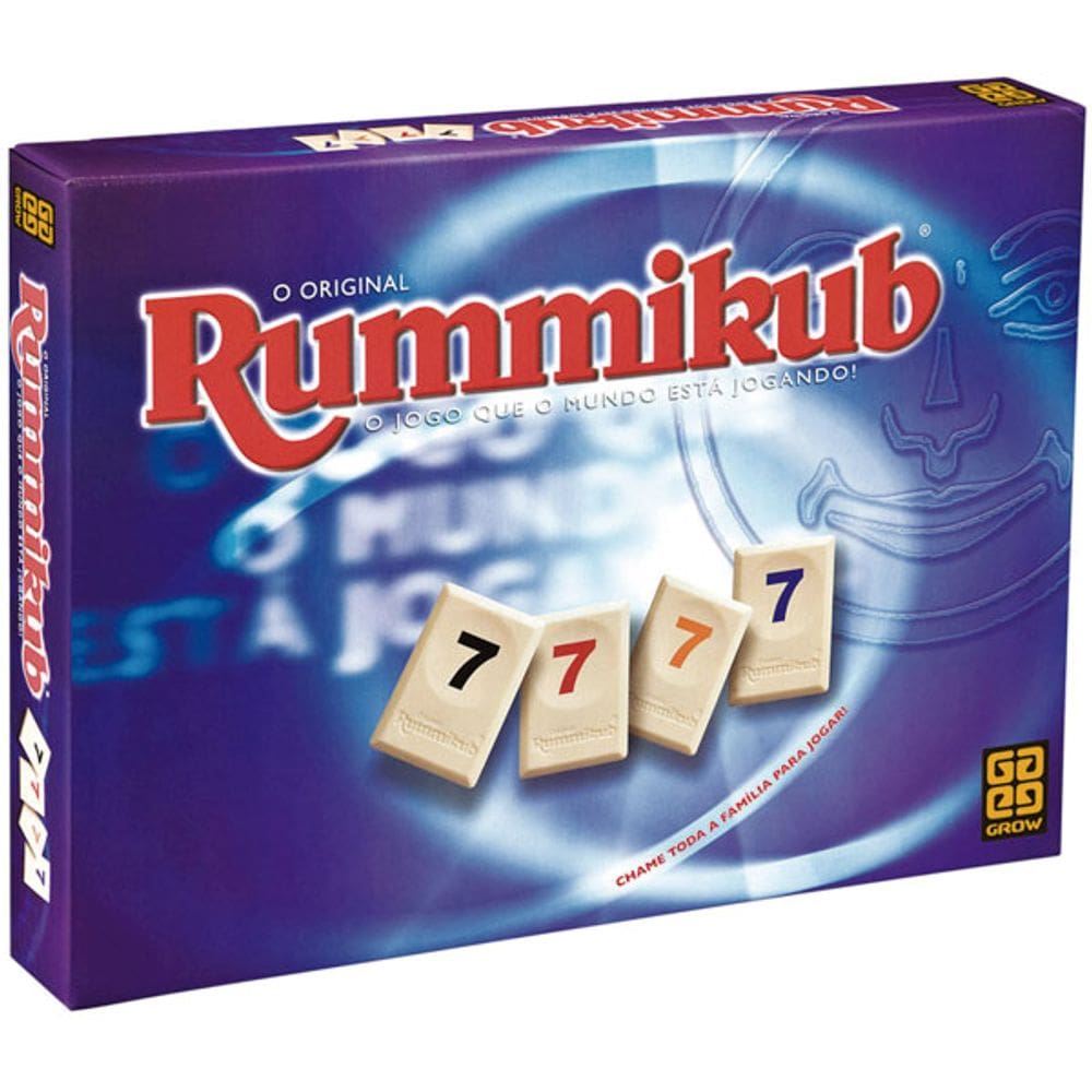 Rummikub Grow 104 Pedras - A partir de 7 anos