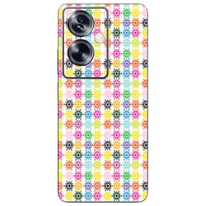 Capa Adesivo Skin191 Verso Para OPPO A79 5G