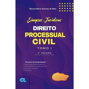 Direito Processual Civil - Sinopses Jurídicas - Tomo I - 2024
