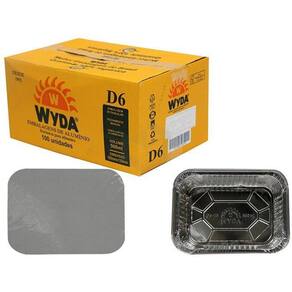 Embalagens de Alumínio Descartáveis 500ml - Wyda