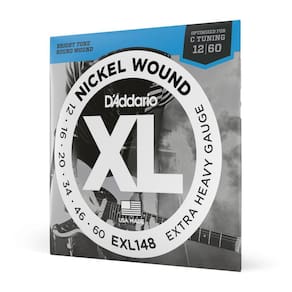 Encordoamento Guitarra .012-.060 D`Addario Xl Nickel Wound