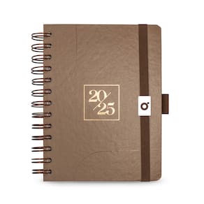 Agenda 2025 Midi 11,3 X 16,7 Cm, Company Camurca