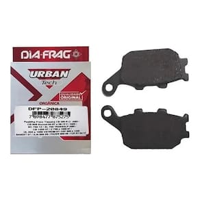Pastilhas de Freio Cb300 2012 Com Abs Traseira Diafrag