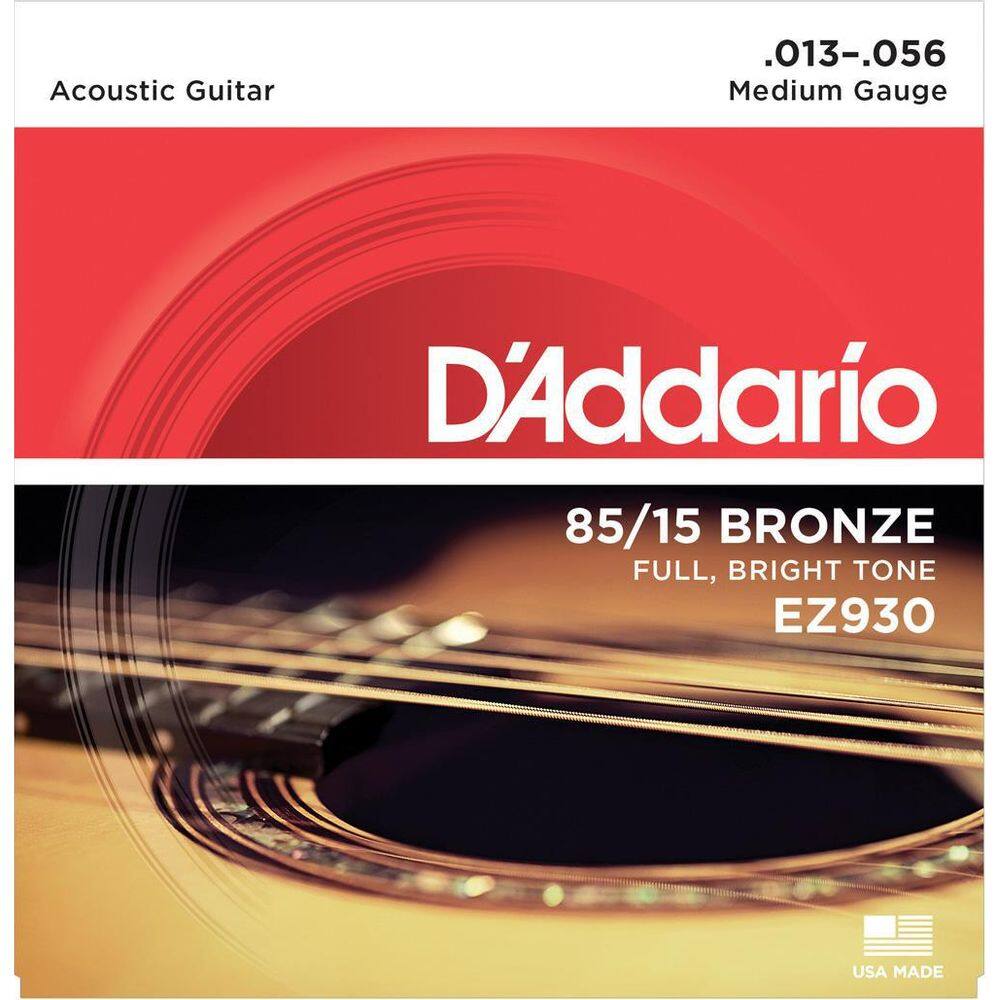 Encordoamento D`Addario - Violão Aço Ez930 13/56 - Ec0205