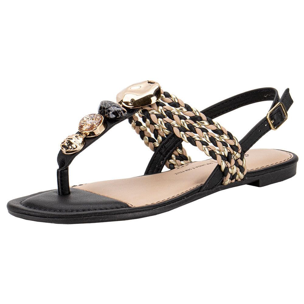 Sandália Feminina Flat Dakota Y7991