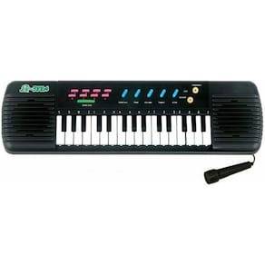 Teclado Infantil Piano  Karaoke Microfone Para Crianças