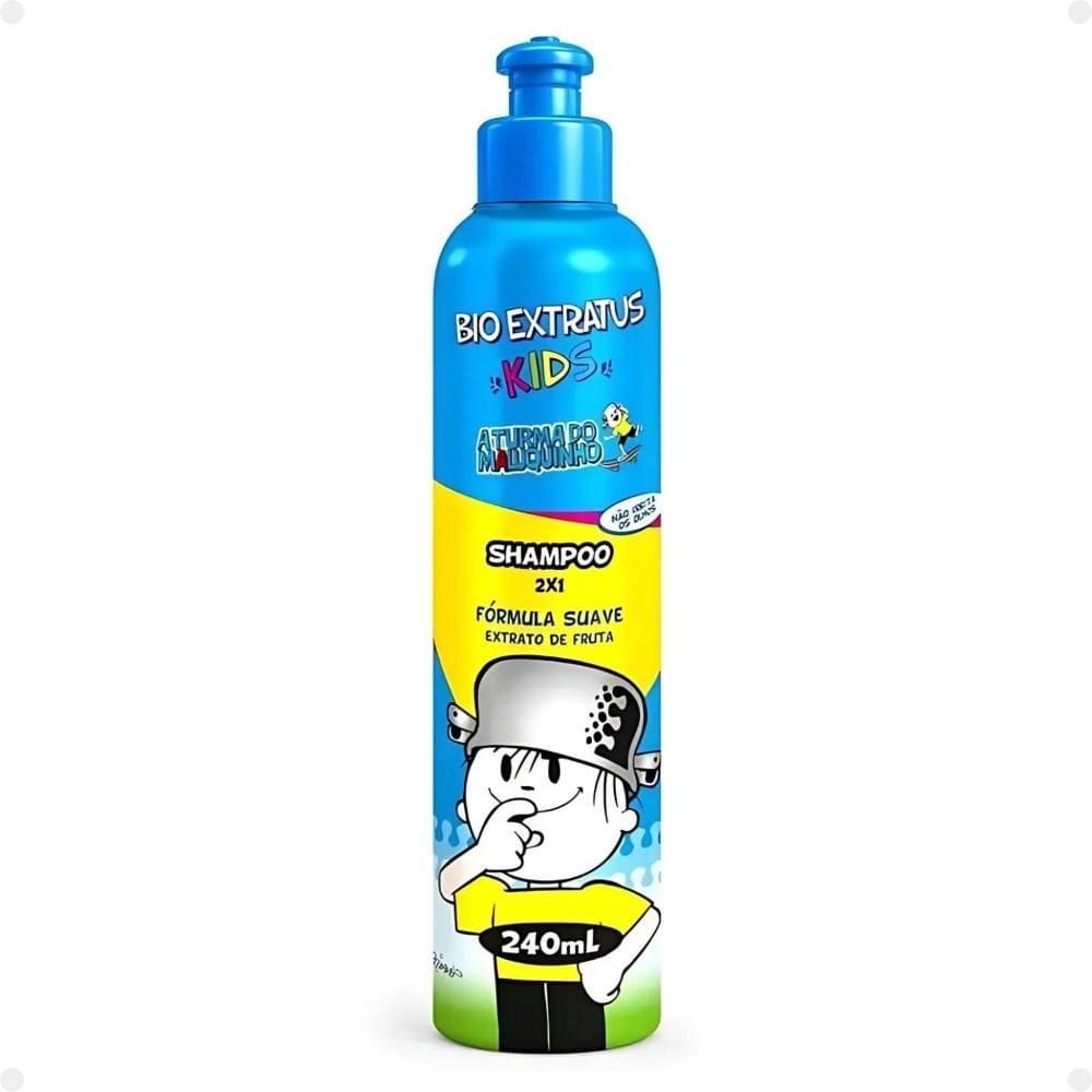 Shampoo 2 em 1 Bio Extratus Kids A Turma do Maluquinho 240ml