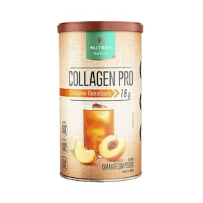 Nutrify CollagenPro Chá Mate e Pêssego Colágeno Hidrolisado 450g
