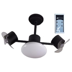 Ventilador De Teto Treviso Infinit Plus Preto controle