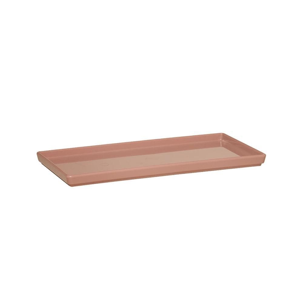 Prato Square Vemplast 13,5X27 Tendências Polipropileno Rosé