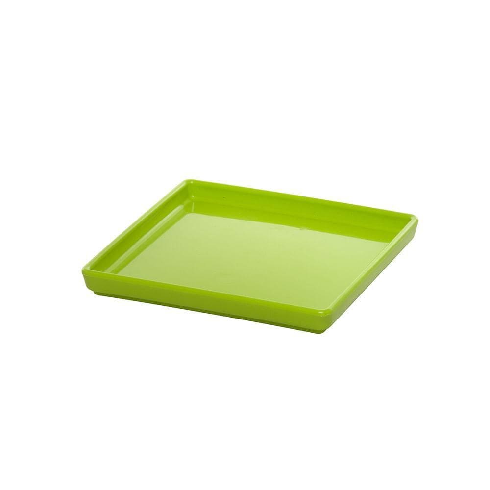 Prato Square Vemplast 13,5X13,5 Polipropileno Verde