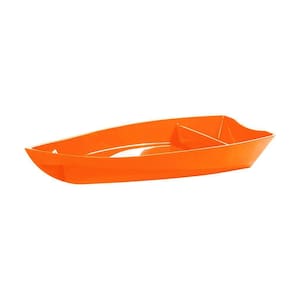 Barco Sushi Vemplast M 1L Tropical Polipropileno Laranja