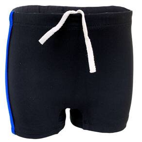 Sunga Infantil Proteção Solar Uv Surf Vibes Preto Natação Praia Piscina Juvenil Até 14 Anos