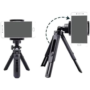 Mini Tripé De Mesa Com Suporte Para Celular Modelo: T-S007