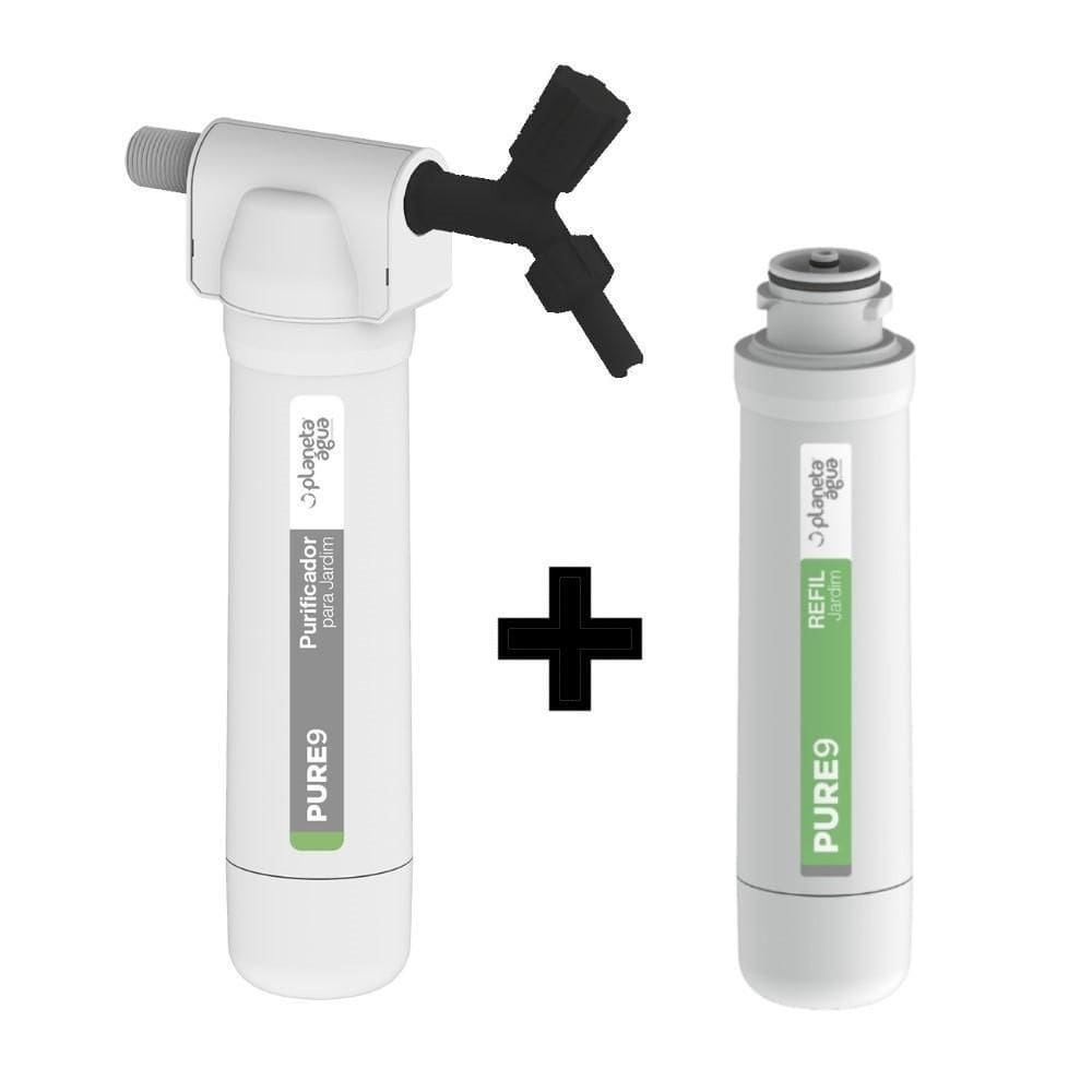 Filtro Purificador Água Jardim Planeta Água Pure9 Jardim +