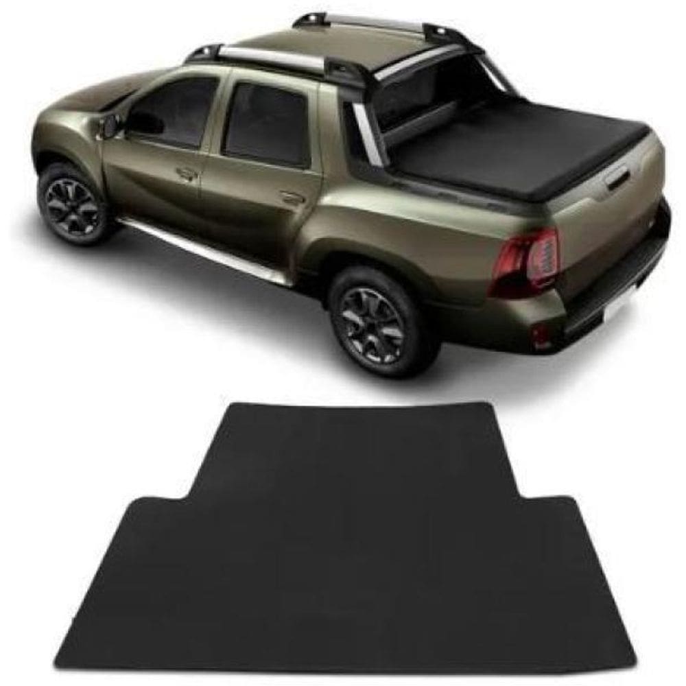 Tapete Protetor Para Caçamba De Carro Modelo Strada Cabine