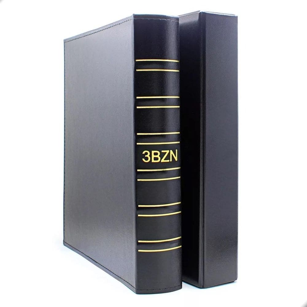 Álbum 3Bzn Para Folhas 28X21,5Cm - Preto