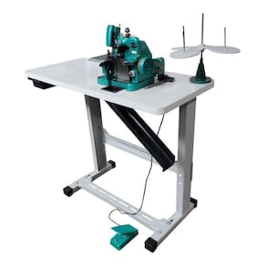 Máquina Overlock Semi Industrial Gn-1 Com Mesa 220v
