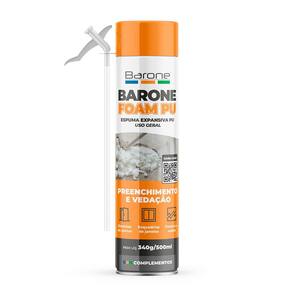 Baronefoam Espuma Pu Uso Geral Multi 500ml/340g Champanhe