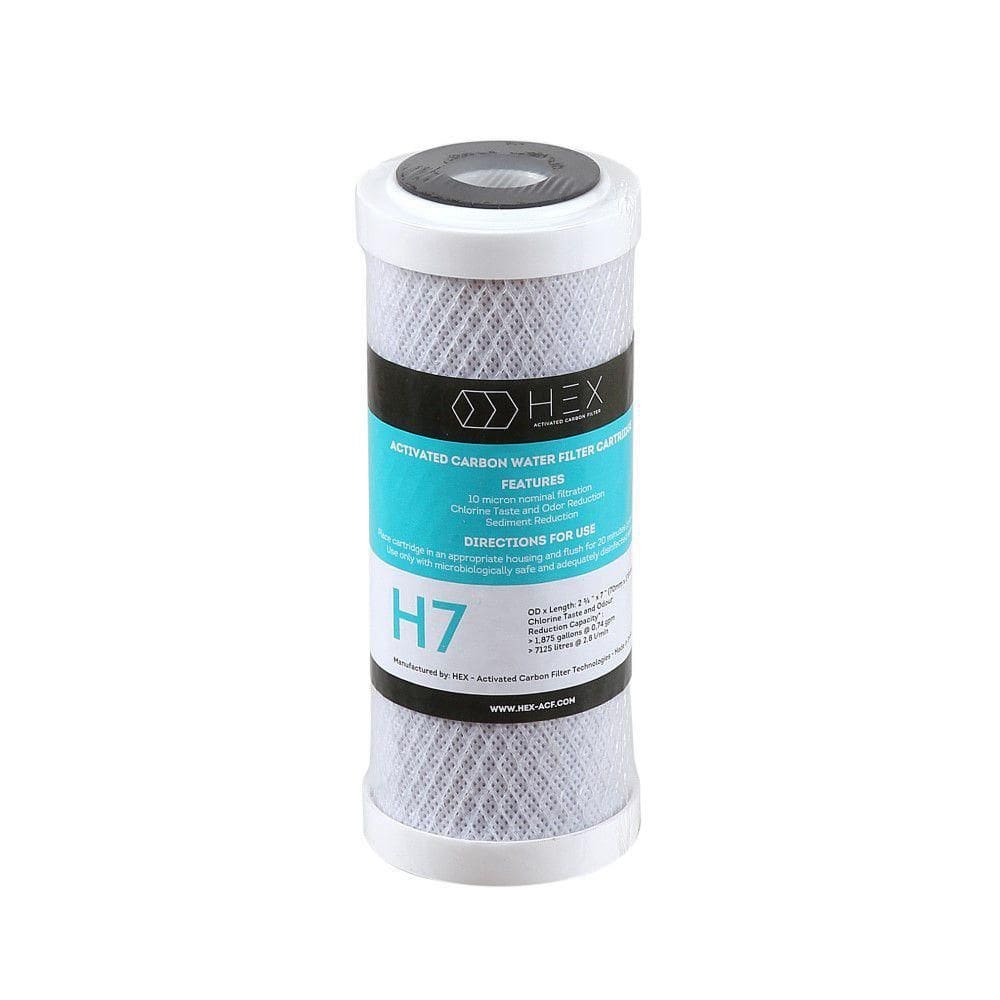 Refil Filtro Carbon Block 7 Hex H7 Carvão Ativado