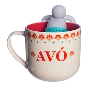 Caneca C/ Infusor Vó Seu carinho 10025687 350ml Zonacriativa