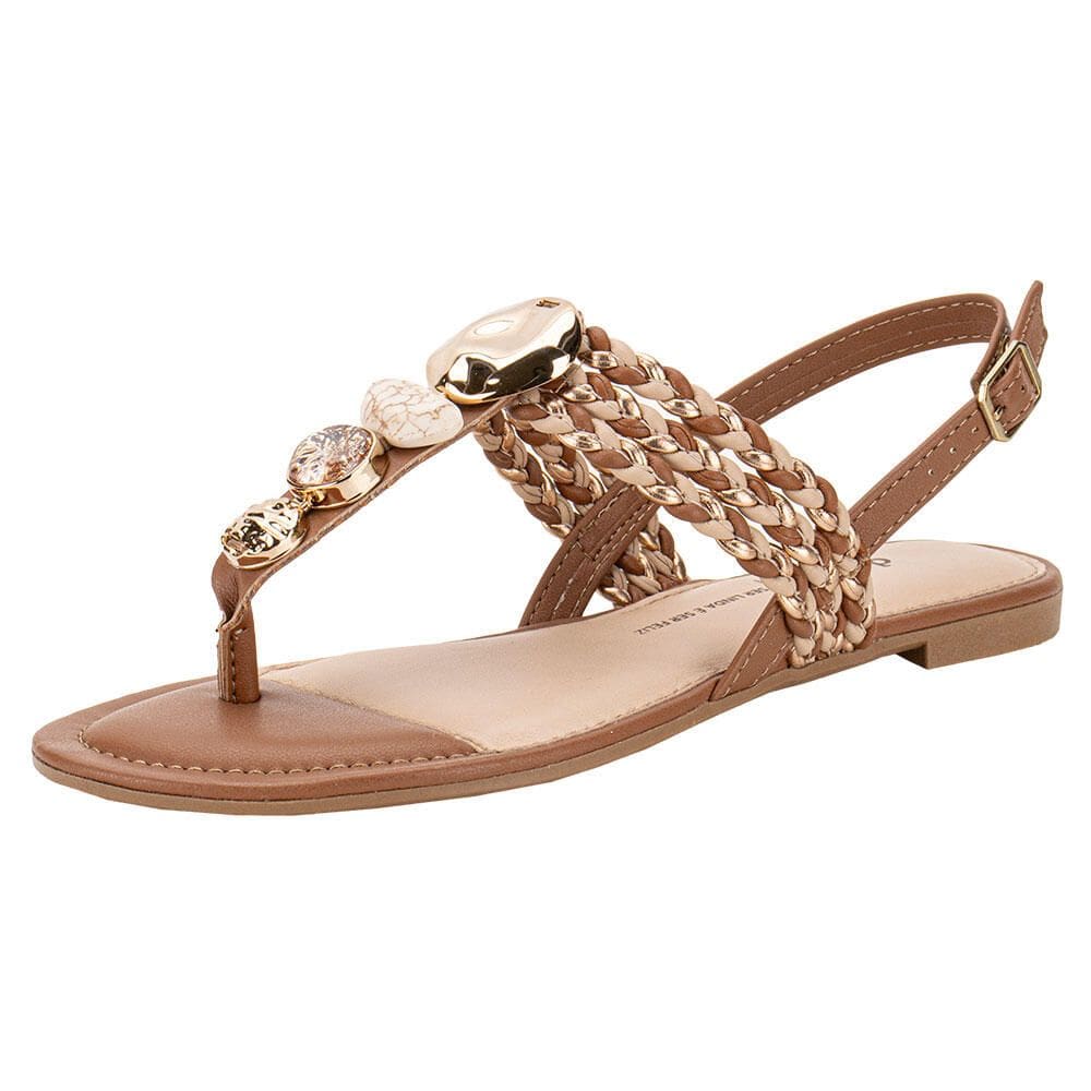 Sandália Feminina Flat Dakota Y7991