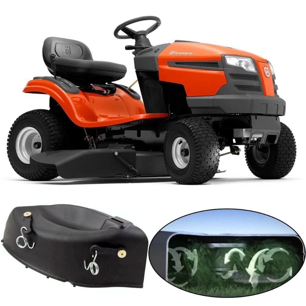 Trator Cortador de Grama Husqvarna TS138L 15HP Corte 97cm Com Bio Clip