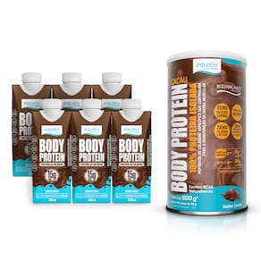 Kit Body Protein - Cacau