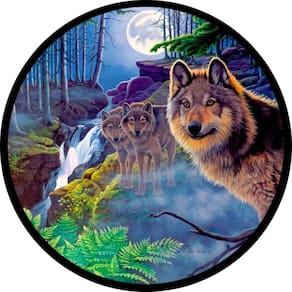 Capa De Estepe Lobos