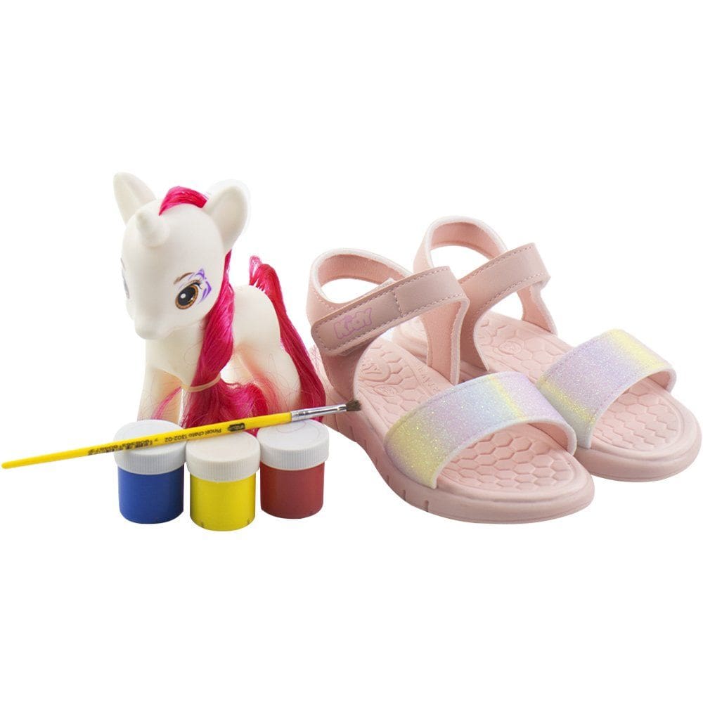 Sandália Kidy Unicorn Infantil Feminina
