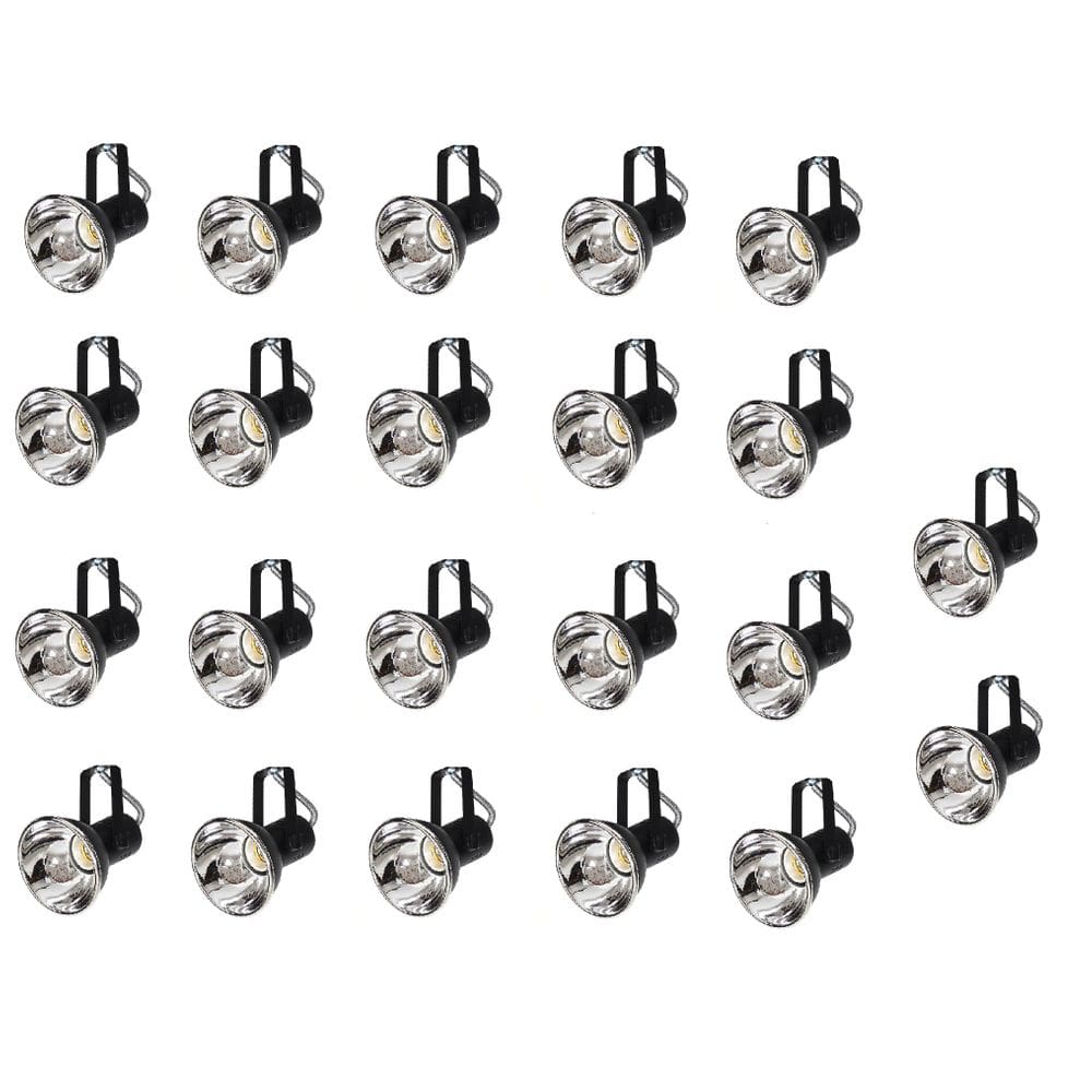 Kit 22 Spot Trilho Perfilado Eletro calha Par20 Bulbo OL5