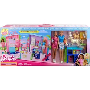 Barbie Family Conjunto Cuidadora de Animais Mattel HRG81