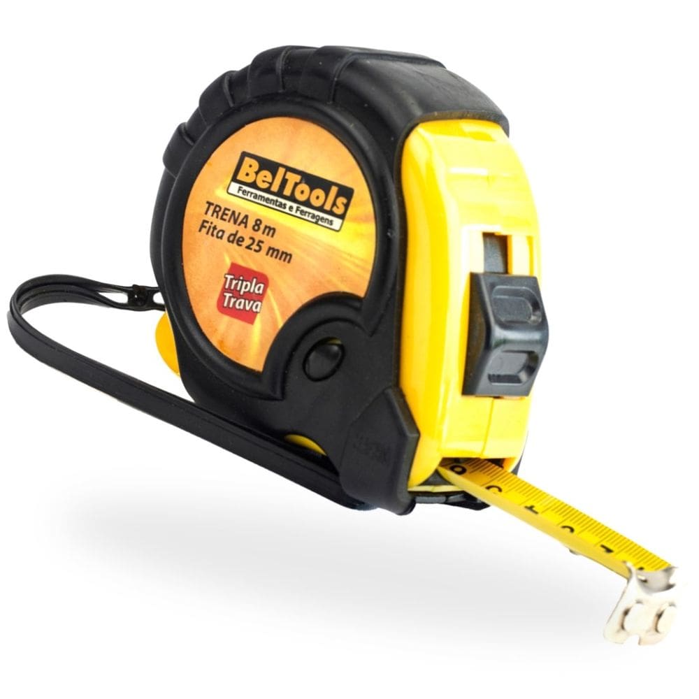 Trena Curta 8 Metros 8m x 25mm 25FT Beltools