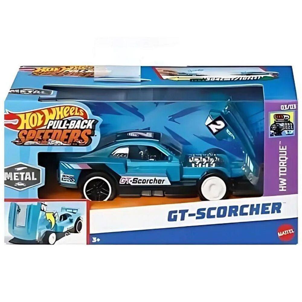 Carro HOT Wheels Pullback Mattel HPR70 | Casas Bahia