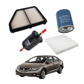 Kit Filtros Óleo Honda Civic 2016 A 2022 WKL203 Wega
