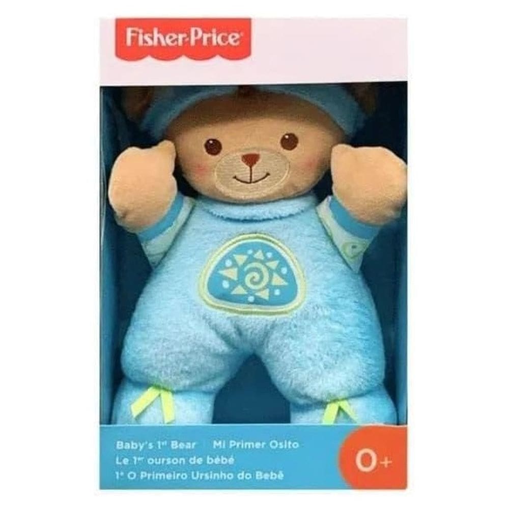 Fisher Price Minha Primeira Boneca Mattel N0662 Azul