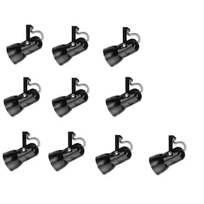 Kit 10x Spots Trilho perfilado eletro calha par20 bulbo led