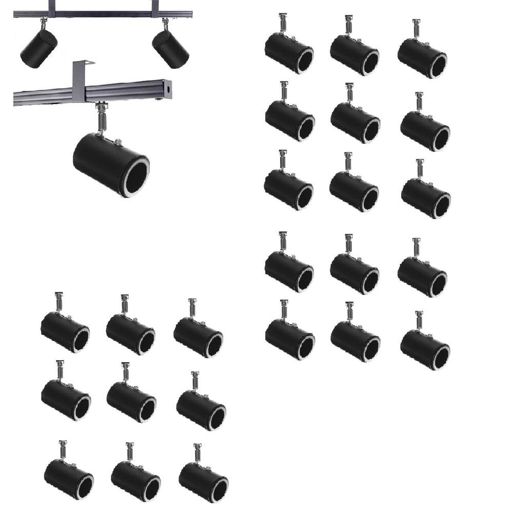 Kit 24 Spot Trilho Perfilado Eletro calha Par20 Bulbo OL8