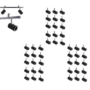 Kit 45 Spot Trilho Perfilado Eletro calha Par20 Bulbo OL8
