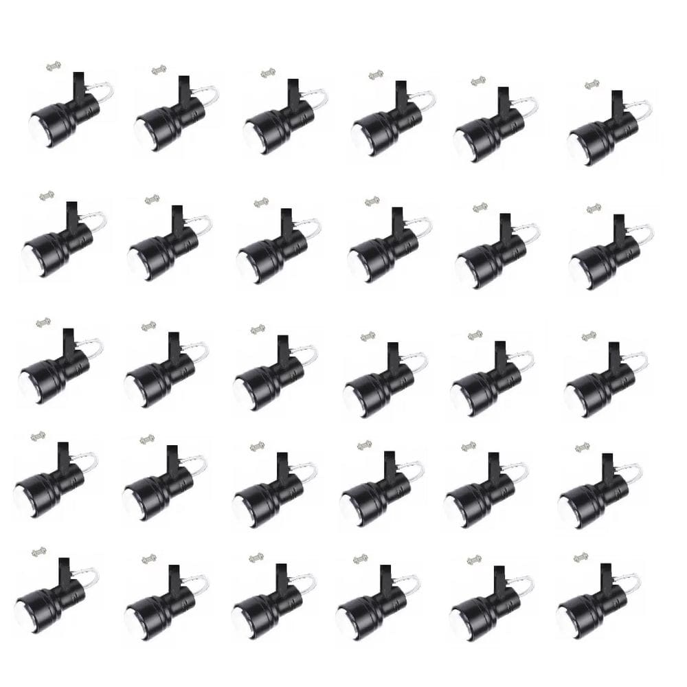 Kit 30 Spot Trilho Perfilado Eletro calha Par20 Bulbo OL4