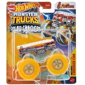 Hot Wheels Monster TRUCKS Power Smashers 5 ALARM Mattel HYJ19