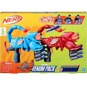 Lançador NERF WILD Venom PACK com 2 Hasbro F9137